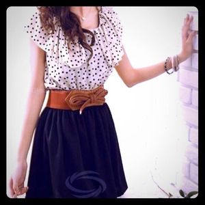 Open back chiffon dress