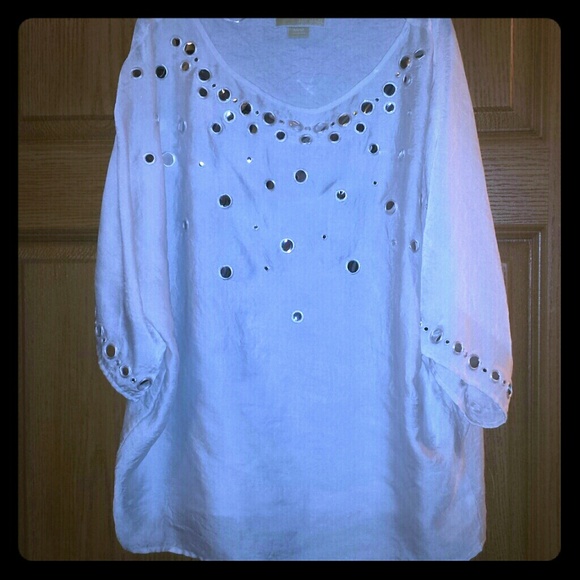White MK top
