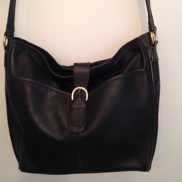 Coach leather tote bag