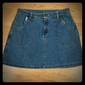 Denim skirt