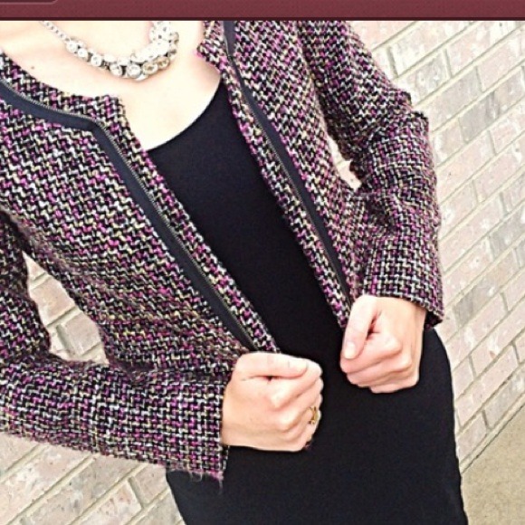 Silence + Noise classic Tweed Jacket