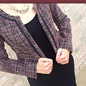 Silence + Noise classic Tweed Jacket