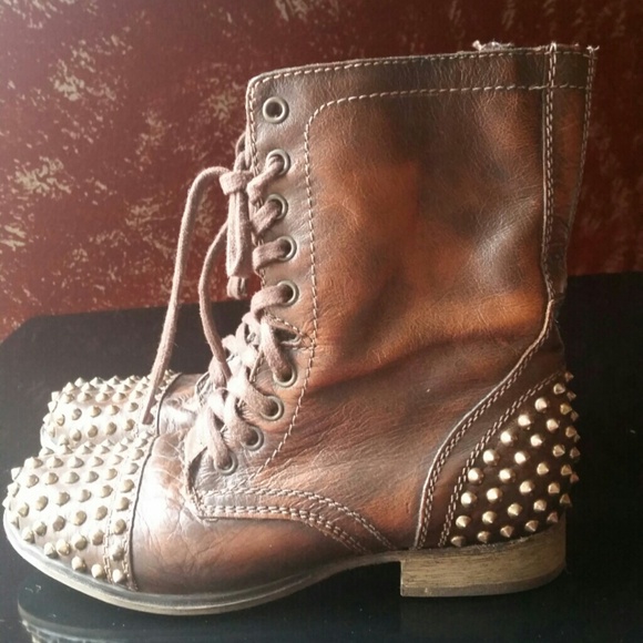 Steve madden troopa combat boots