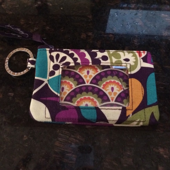 Vera Bradley zip ID case