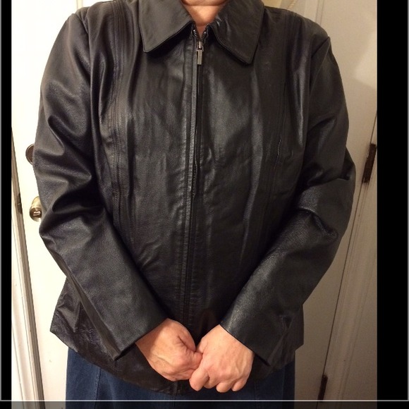 Nice genuine leather coat