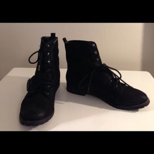 ALDO Black Suede Boots