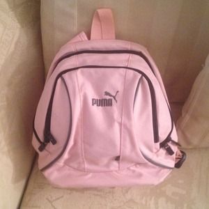 pink puma backpack: NEW!!!