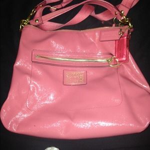 What a steal! Coach liquid gloss hobo crossbody