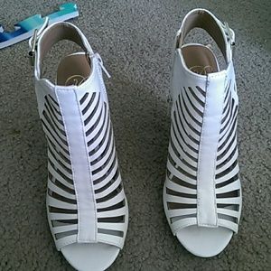 White heels