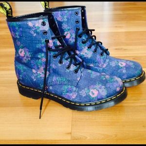 Floral Dr. Martens