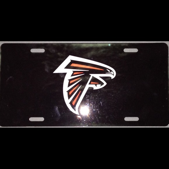 Atlant Falcons license plate cover