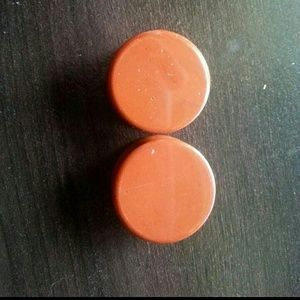 7/8" (22mm) red stone plugs