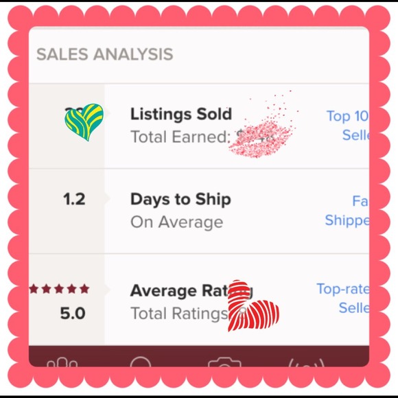 So excited!!! I'm a Top 10% Seller! Thank you!!