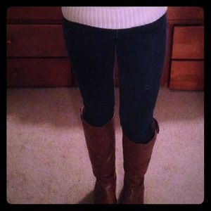 Ralph Lauren dark wash skinny jeans