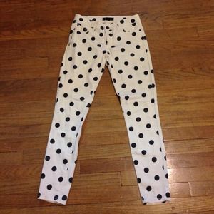 Forever 21 Polka Dot Jeans