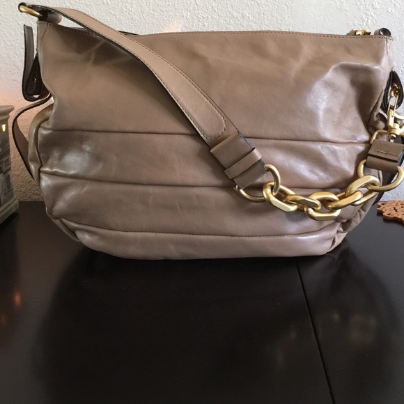 ⭕️❌sold 🚫❌Juicy couture brown leather bag - Picture 2 of 4