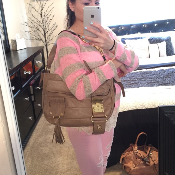 ⭕️❌sold 🚫❌Juicy couture brown leather bag - Picture 4 of 4