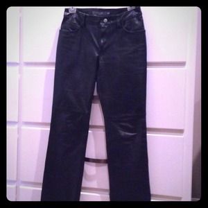 Leather jeans REDUCED !