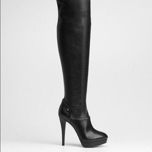 Guess? Over-the-Knee Black Boots