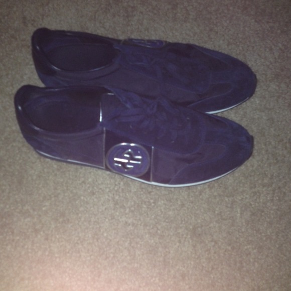 Men's Gucci blue suede shoes on HOLD