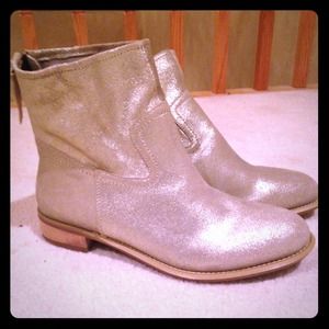 Gap GLAMEROUS gold glitter Bootie!