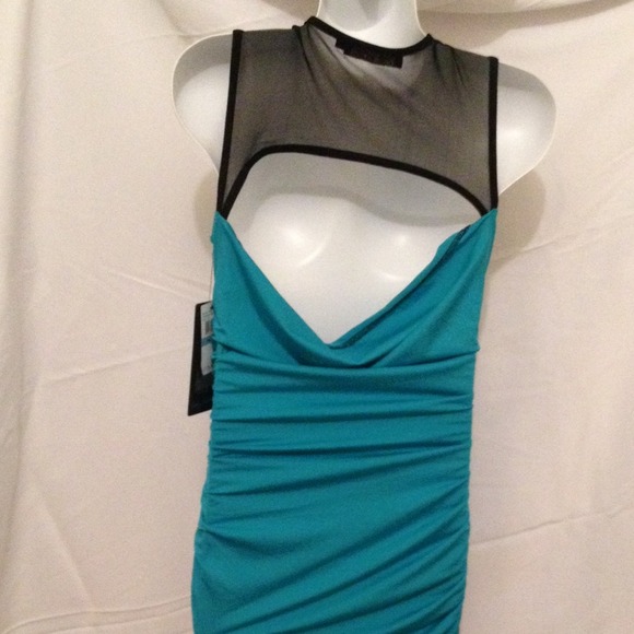 π Sexy Baby phat blue mixed chev dress Host Pick - Picture 3 of 3