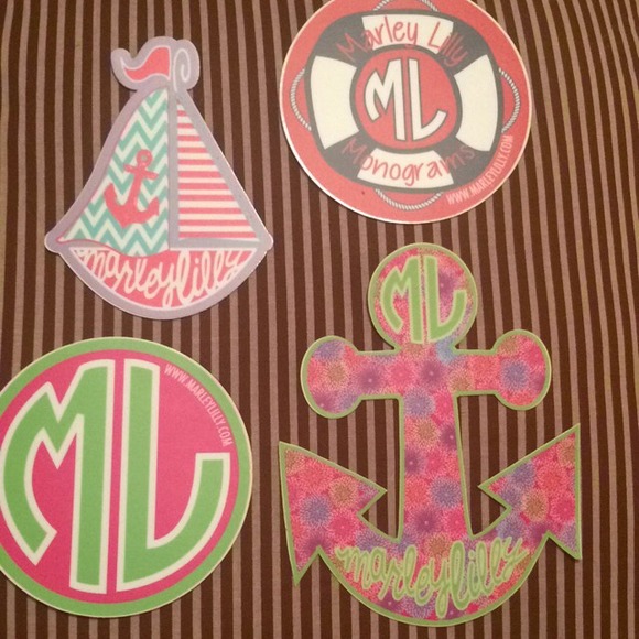 Marley Lilly prep stickers 🎀