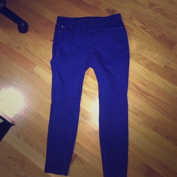Forever21 Blue Skinny Jeans