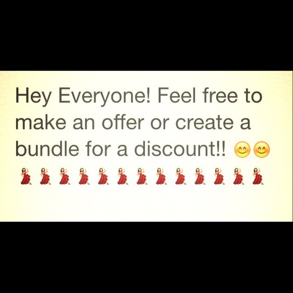 Make an offer or a bundle!! :)