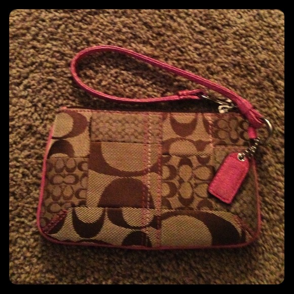Coach wristlet