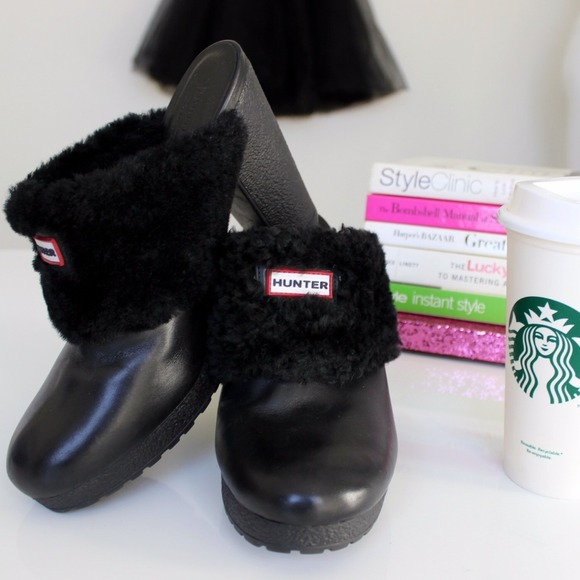 🚫SOLD🚫Hunter Bruson Leather Clog - Mules