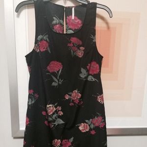 Free People floral shift dress