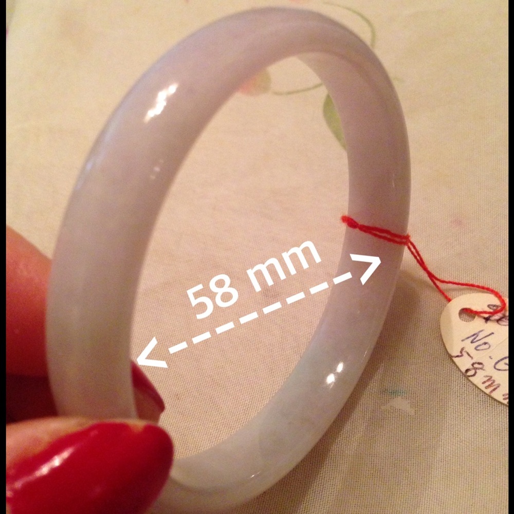 🌹This purple bangle is real jade 🌹