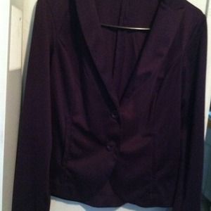 Purple blazer