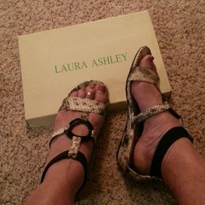 Snakeskin sandals Laura ashley
