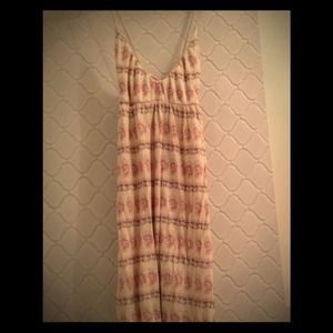 Free People soft floral cotton dress (L)