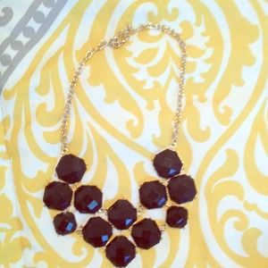 Cute black statement necklace!!