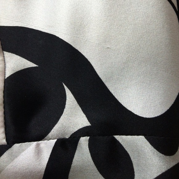 White House Black Market Silk Patterned Dress - Picture 3 of 4