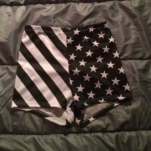 American flag shorts