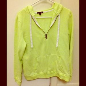 Neon yellow/green hoodie