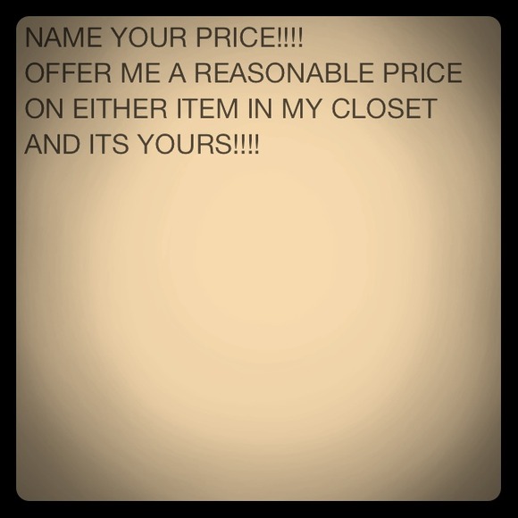NAME YOUR PRICE