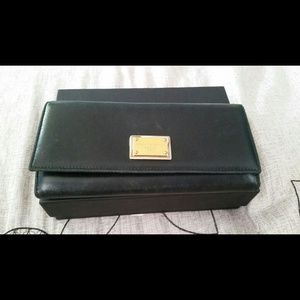 Dolce & Gabbana Black Leather Wallet