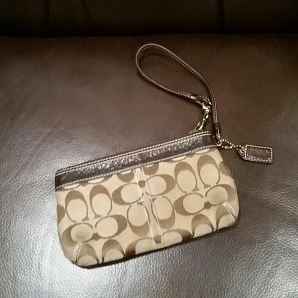 Coach wristlet