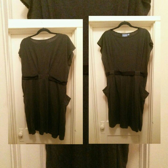 Grey Vera Wang dress - Picture 3 of 4