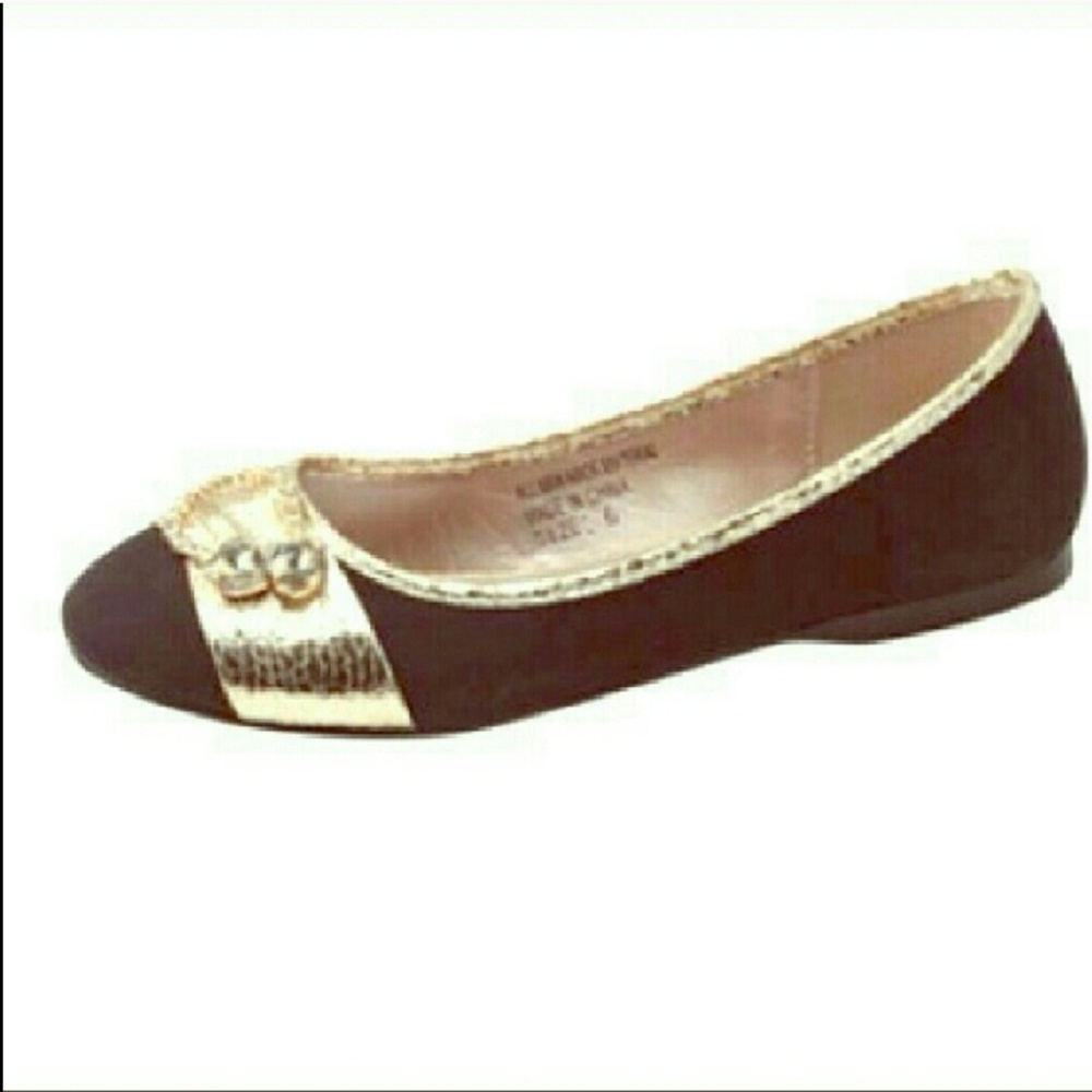 NWT Black Metallic Rhinestone