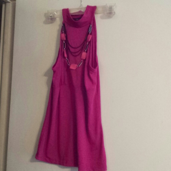 Fuchsia colored top