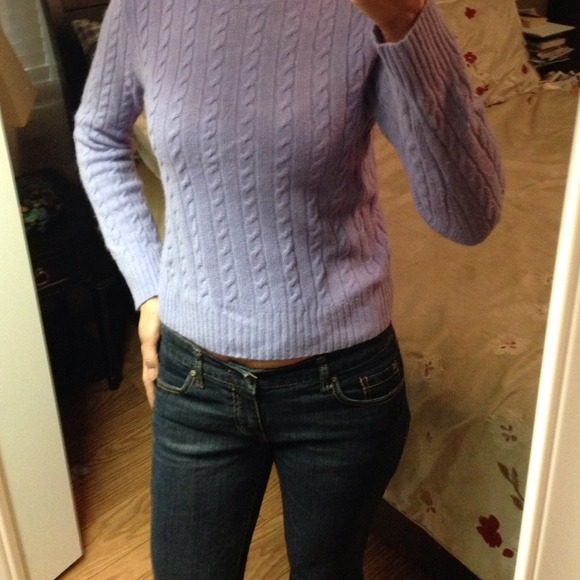 Purple sweater