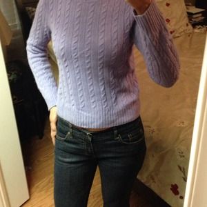 Purple sweater