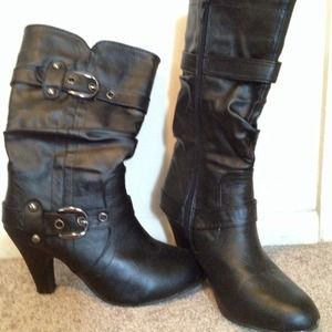 YOKI mid-calf boots