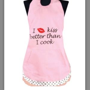 Cute Apron with Lace Trim